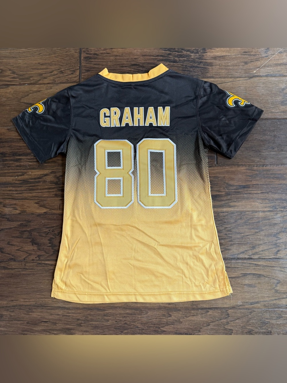 NFL Nike Youth New Orleans Saints Graham #80 Gradient Football Jersey size M